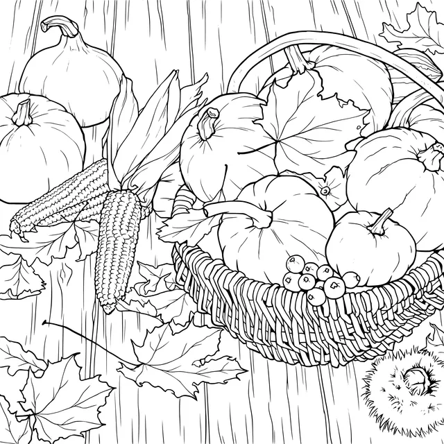 Autumn Harvest Basket