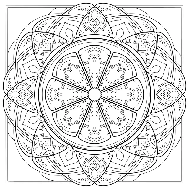 Exquisite Mandala Pattern