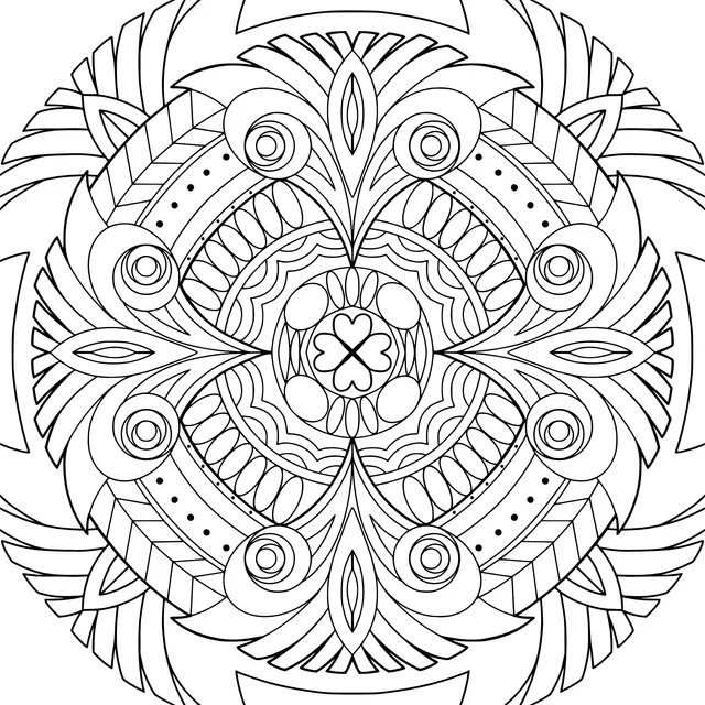 Colorful Mandala Pattern