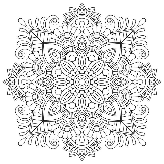 Colorful Mandala Pattern