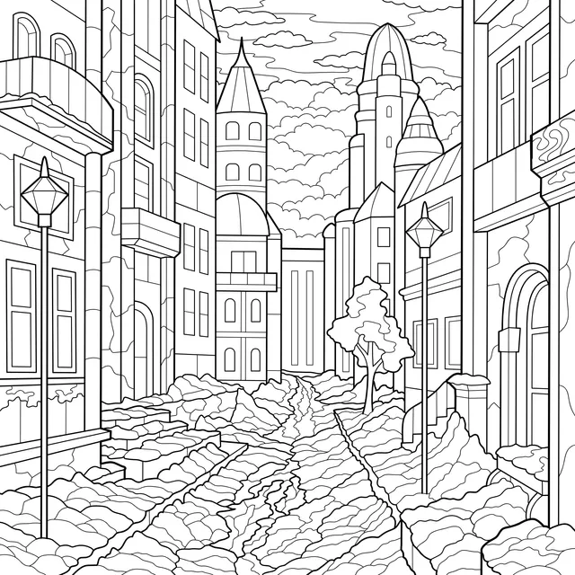 Winter Fairy - tale Street
