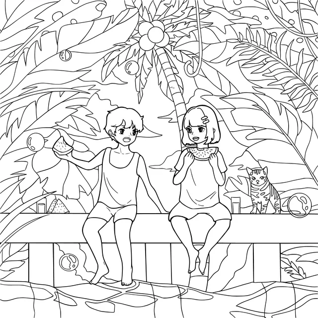 A Pleasant Summer Time by the River