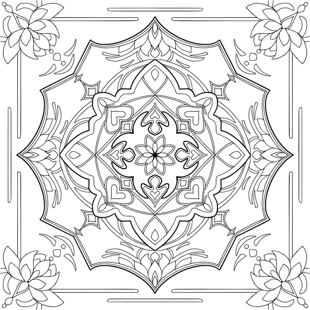 Colorful Mandala Pattern