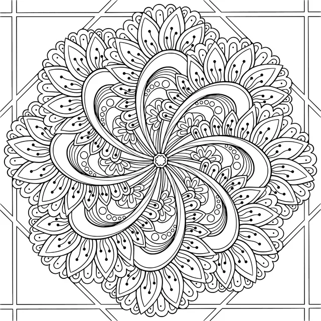 Colorful Mandala Pattern