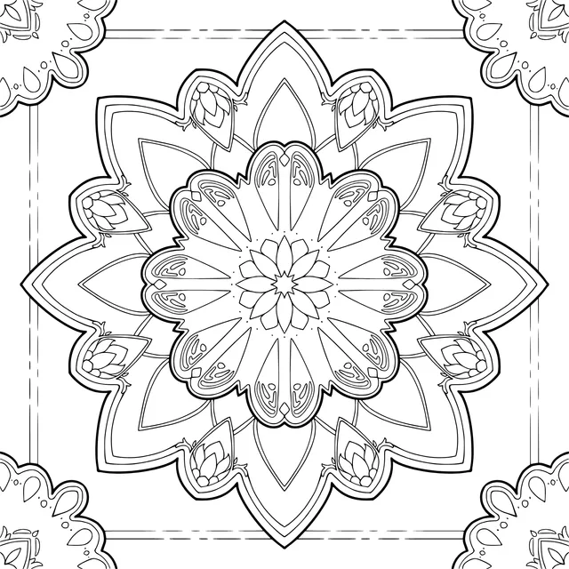Colorful Mandala Pattern