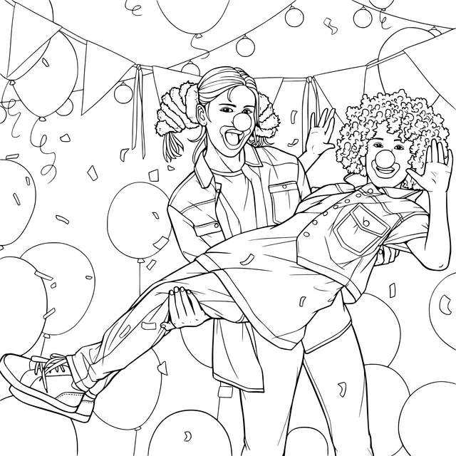 Fun - filled Frolic at the Party