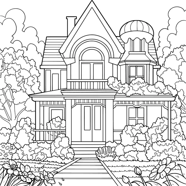 Colorful Dreamy Cottage