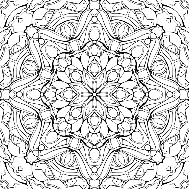 Colorful Mandala Pattern