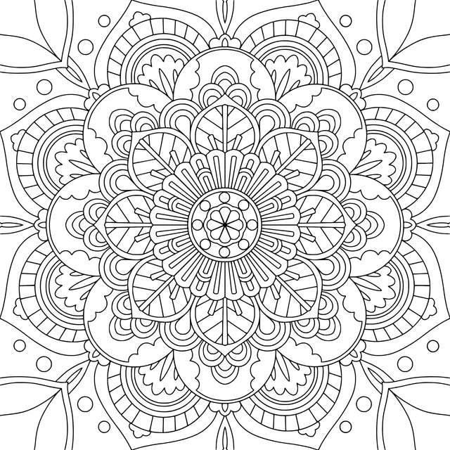 Colorful Mandala Pattern