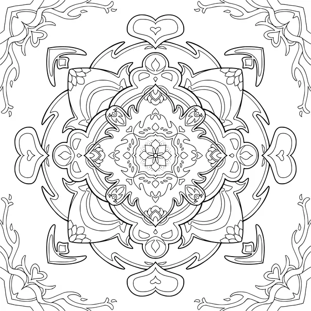 Colorful Mandala Pattern