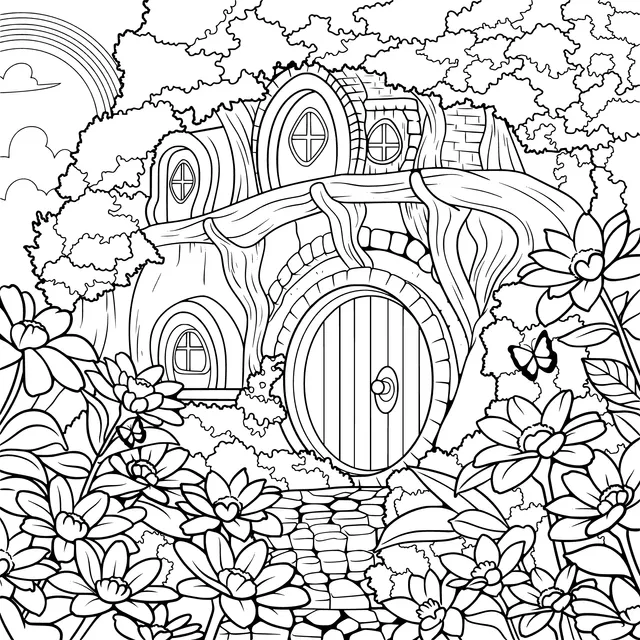 A Fairytale Tree - House Cottage