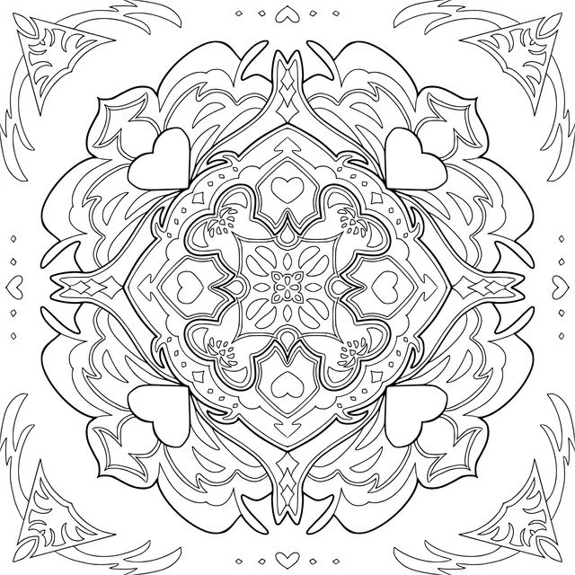 Exquisite Mandala Pattern