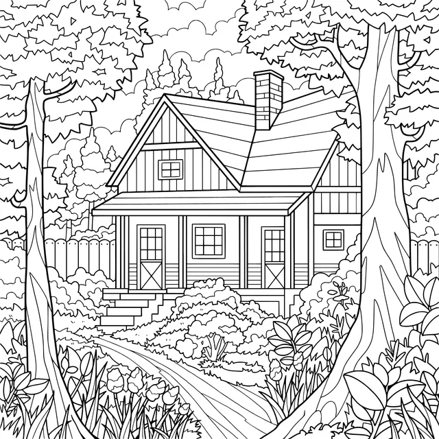 Cottage in the Woods