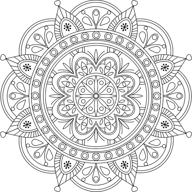 Colorful Mandala Pattern