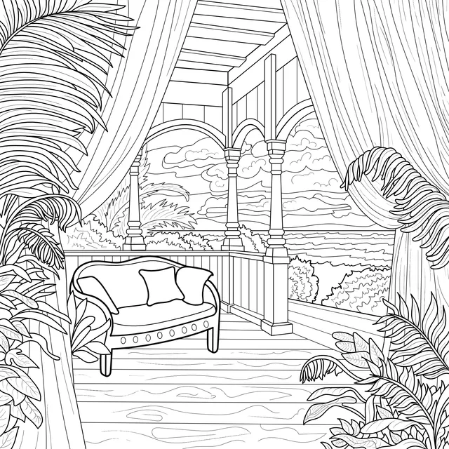 Seaside Resting Pavilion