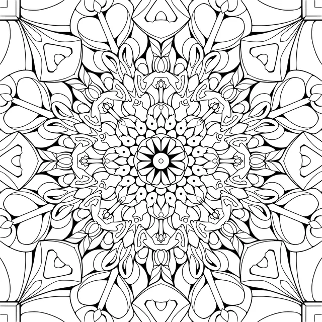 Colorful Mandala Pattern