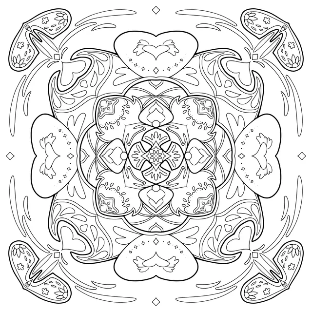 Exquisite Mandala Pattern