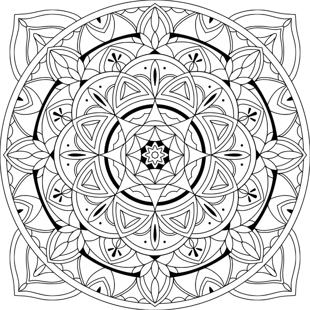 Colorful Mandala Pattern