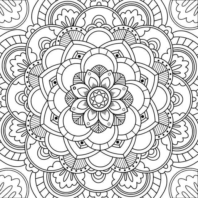 Colorful Mandala Pattern
