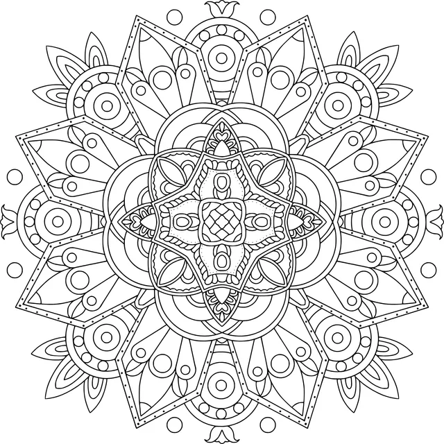 Colorful Mandala Pattern