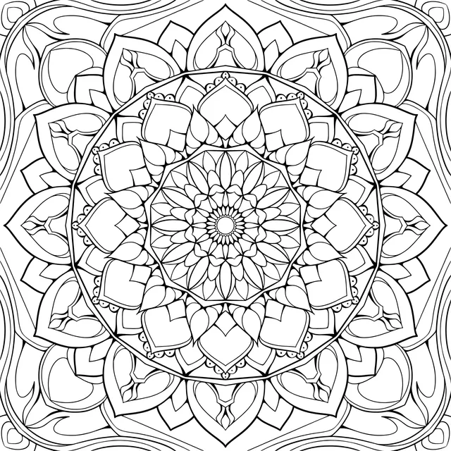 Colorful Mandala Pattern