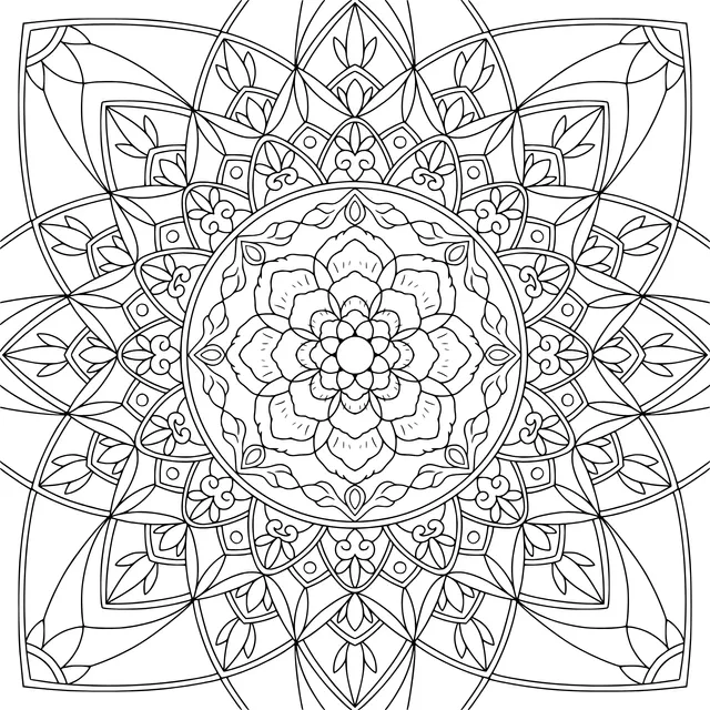 Colorful Mandala Pattern