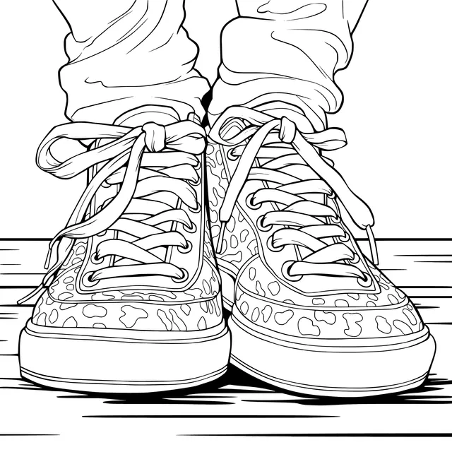 Pink leopard - print sneakers