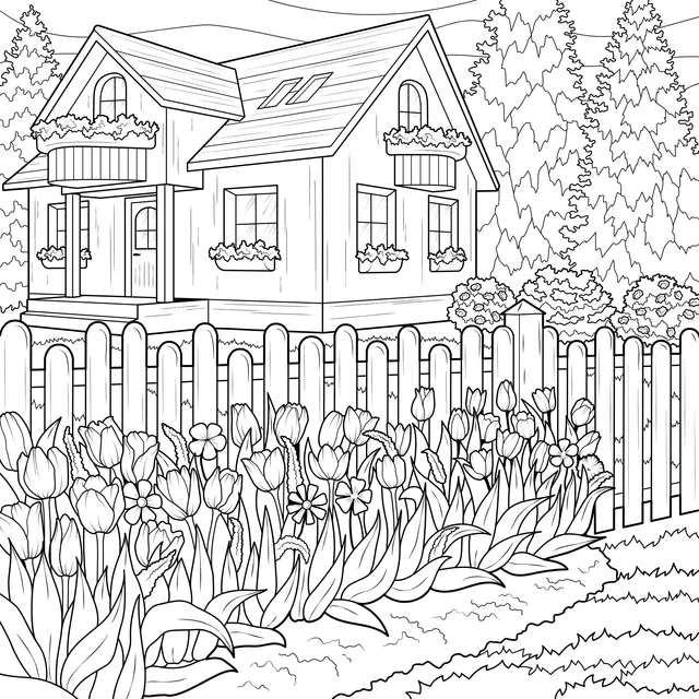 Cottage with Garden