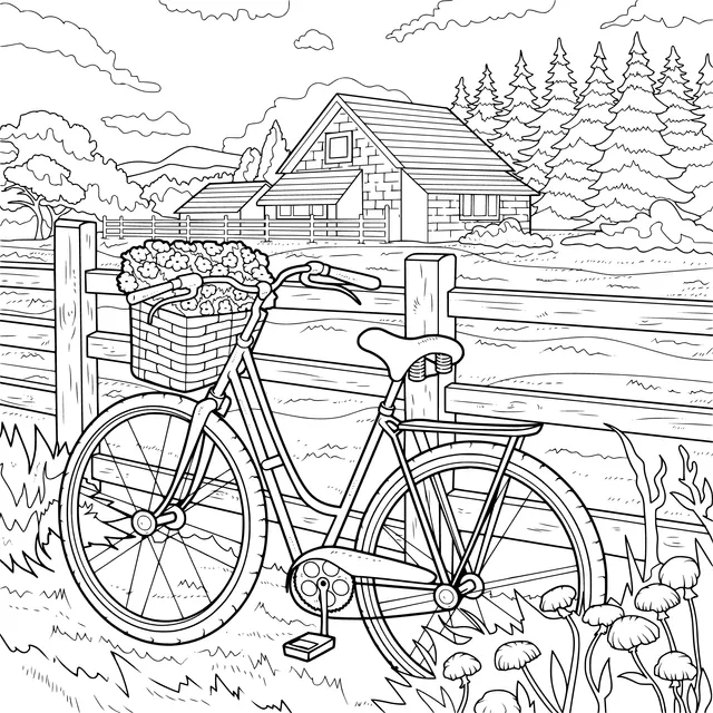 Bicycle in the Countryside