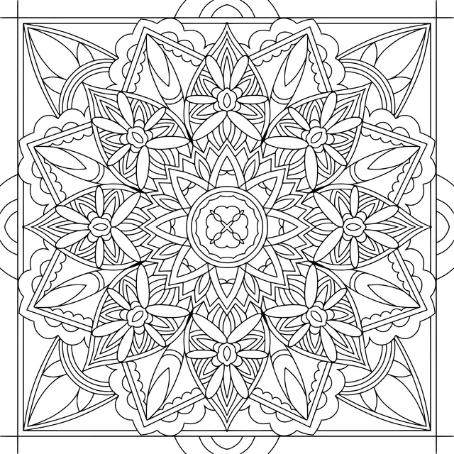 Colorful Mandala Pattern