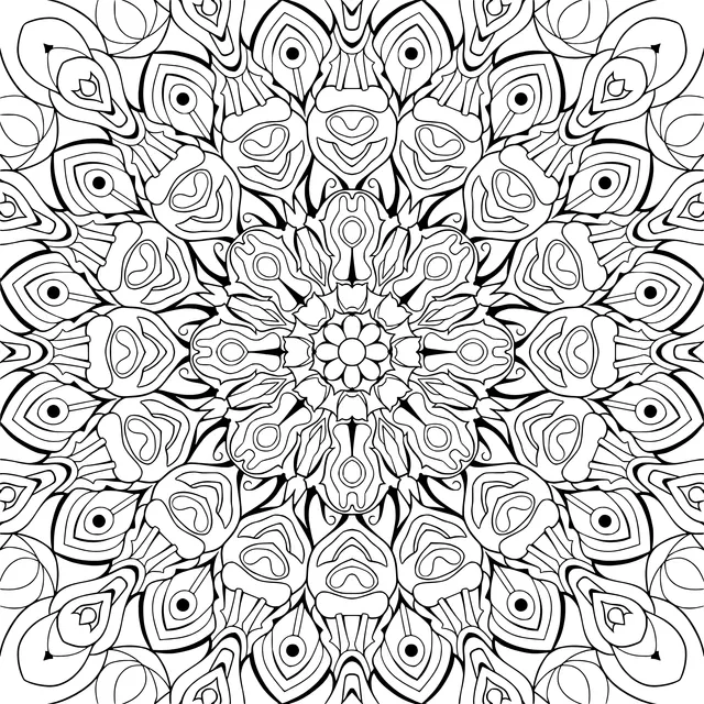 Colorful Mandala Pattern