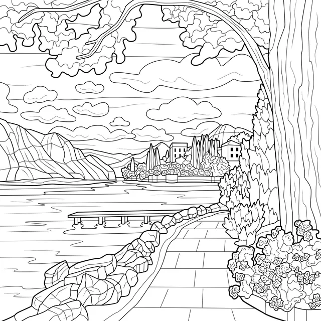 Lakeside Scenery