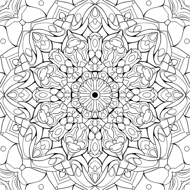 Colorful Mandala Pattern