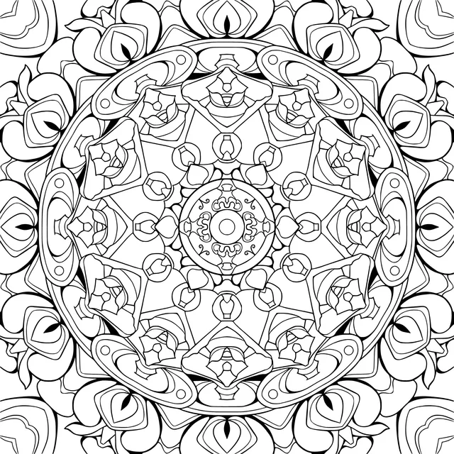 Colorful Mandala Pattern