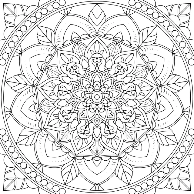 Colorful Mandala Pattern