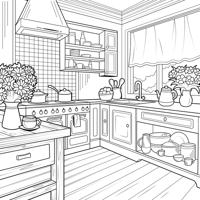 Colorful Kitchen