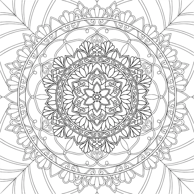 Exquisite Mandala Pattern