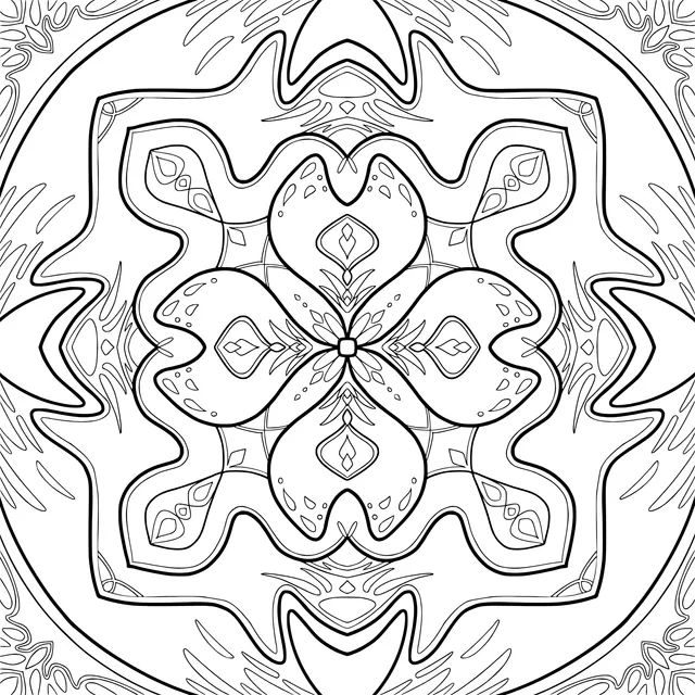 Exquisite Geometric Pattern