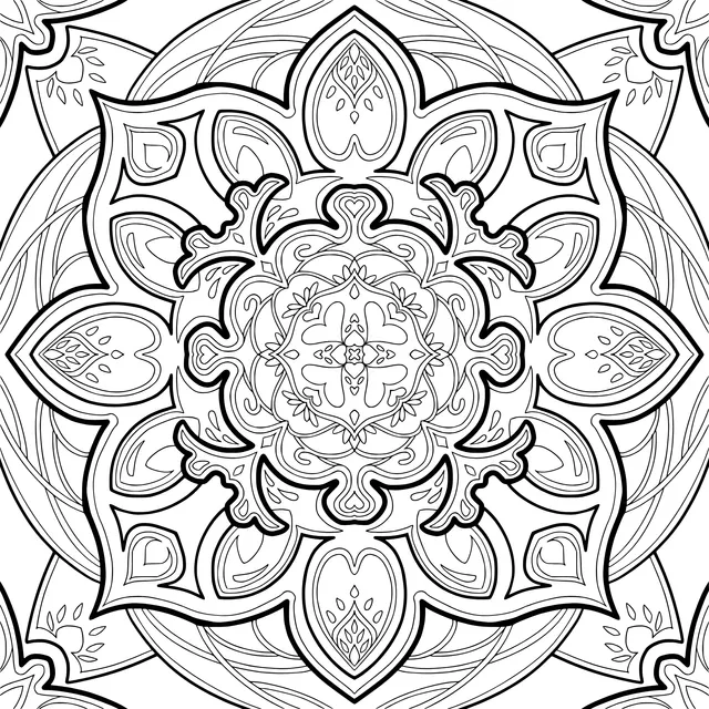 Colorful Mandala Pattern