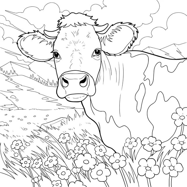 Cow on the Pasture