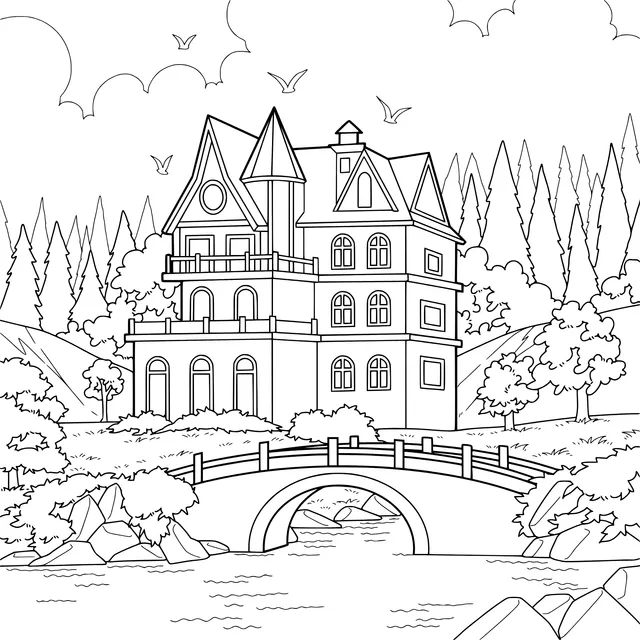 Fairy - tale Cottage by the River