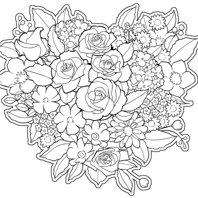 Heart - shaped Bouquet