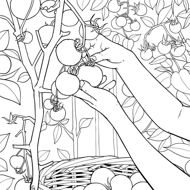 Picking Tomatoes
