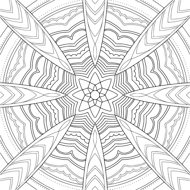 Colorful Mandala Pattern