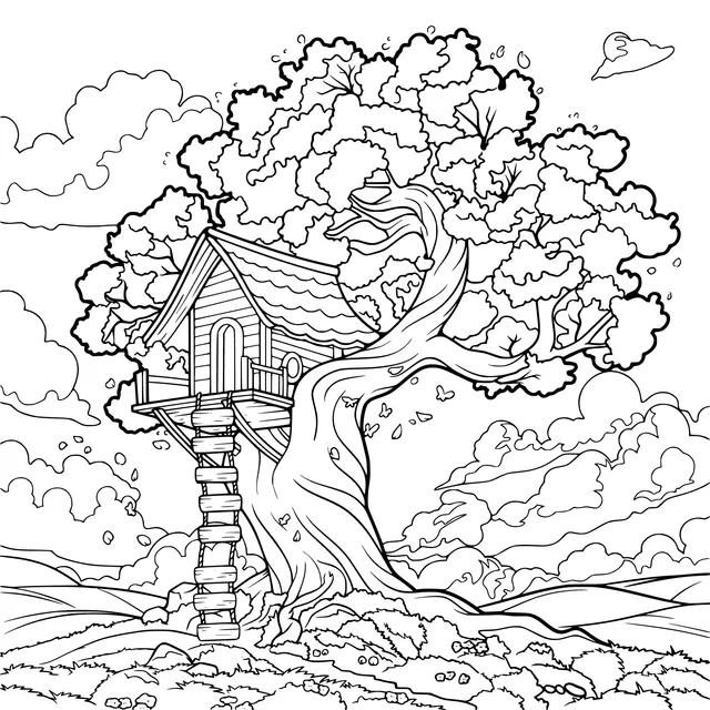 Cherry - blossom Treehouse