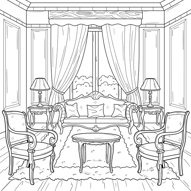 Elegant living room