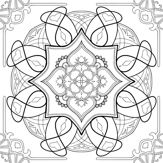 Exquisite Mandala Pattern