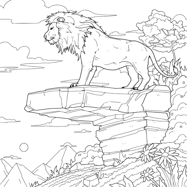 Lion on the Rock