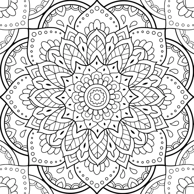 Colorful Mandala Pattern