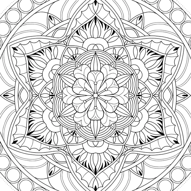 Exquisite Mandala Pattern